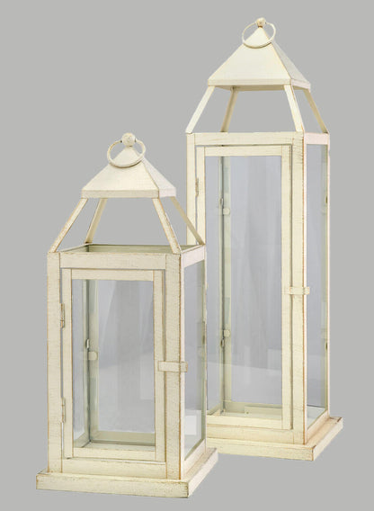 Montmartre Aged White Lantern