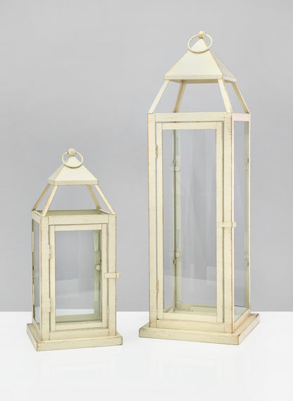 Montmartre Aged White Lantern