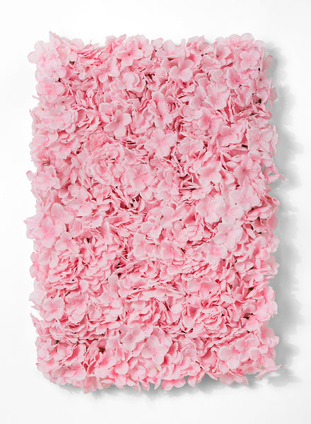 Flower Factory 花柄ブランケット ピンク トルマリンパワーシート Artificial Pink Hydrangea Flower Block | Jamali Garden