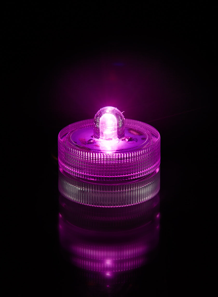 Pink Submersible Single LED Light, Set of 10 – Jamali Garden