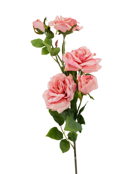 38in Long Pink Rose Spray, Case of 12 Decor Jamali Garden
