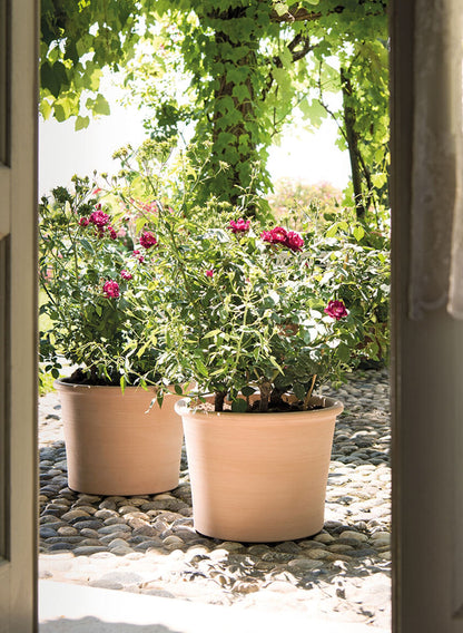 Bordato Primitivo Cylinder Pot Decor Jamali Garden 11.5in Tall EACH