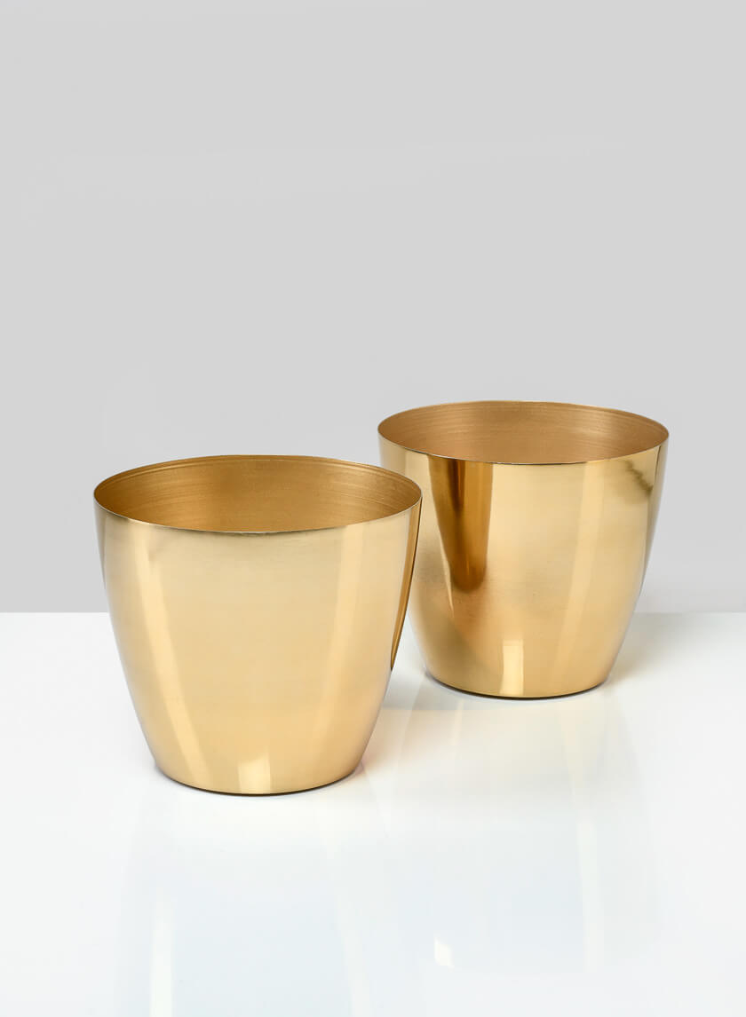 Gold Elegance Iron Cachepot