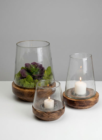 Terrarium Lantern Vase Decor Jamali Garden