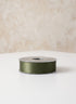 1in Dark Moss Swiss Satin Ribbon Decor Jamali Garden