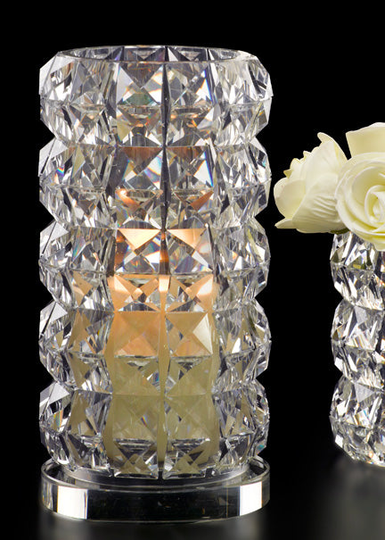 Crystal Squares Vases Decor Jamali Garden