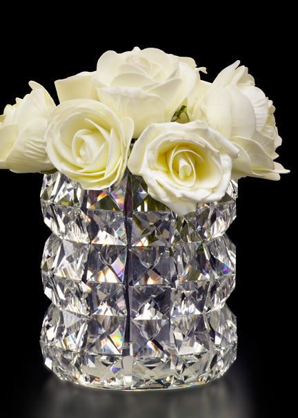 Crystal Squares Vases Decor Jamali Garden