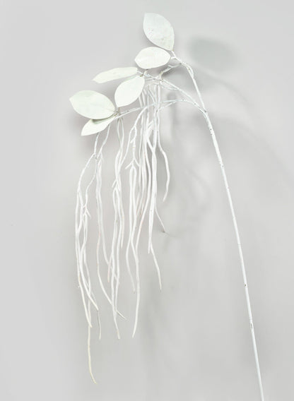 40in Long Ice White Bean Spray, Case of 12 Decor Jamali Garden