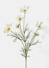 24in Long White Cosmos Spray, Case of 12 Decor Jamali Garden